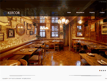 Tablet Screenshot of kercorconstruction.com